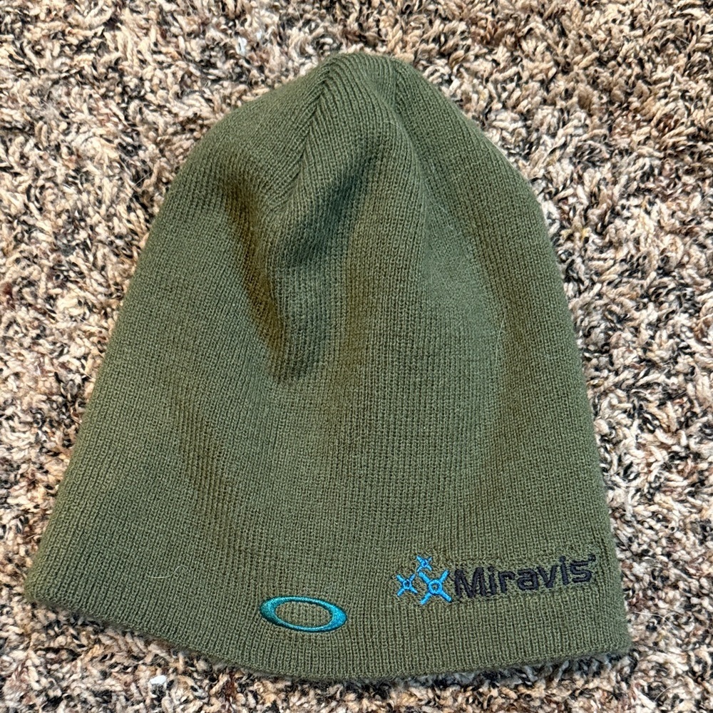 Oakley Olive Knit Beanie